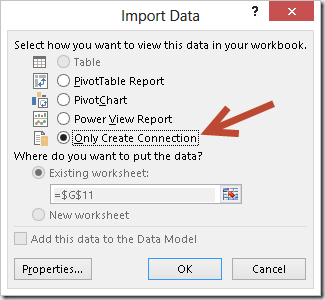 Import Data From Tabular Model In Excel Using A Dax Query Sqlbi